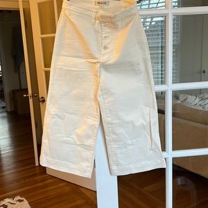 Madewell brand new culottes / wide legged pants